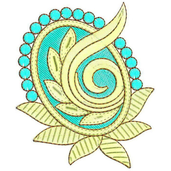 Kurti Butta Embroidery Design 25165