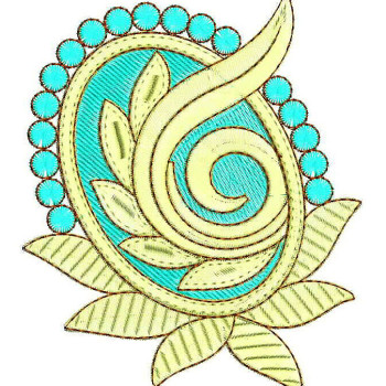 Kurti Butta Embroidery Design 25165