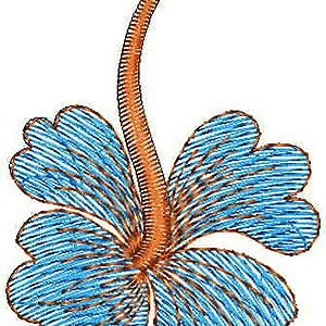 Embroidery Design Flower Hibiscus