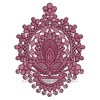 Handbag Butta Embroidery Design 25274