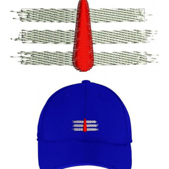 Tripund Tilak Embroidery Design 25455