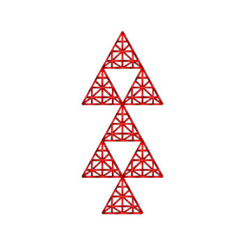 Cross Stitch Type Tree Embroidery Design 25497