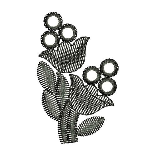 Floral Pattern Embroidery Design 25741