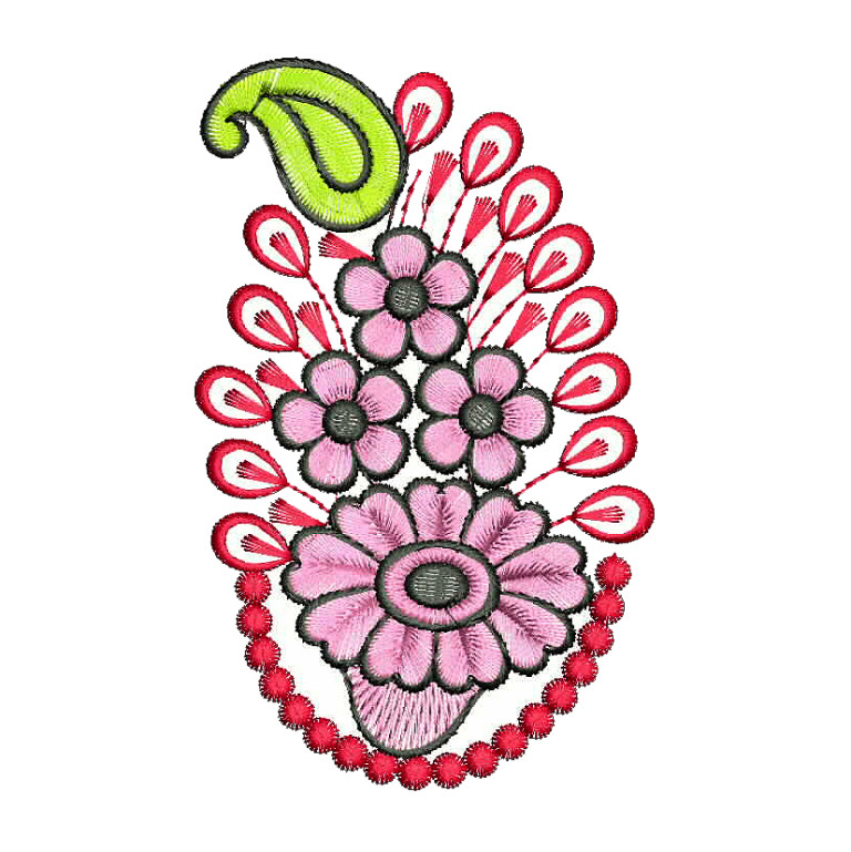 Glorious Applique Embroidery Design 25746