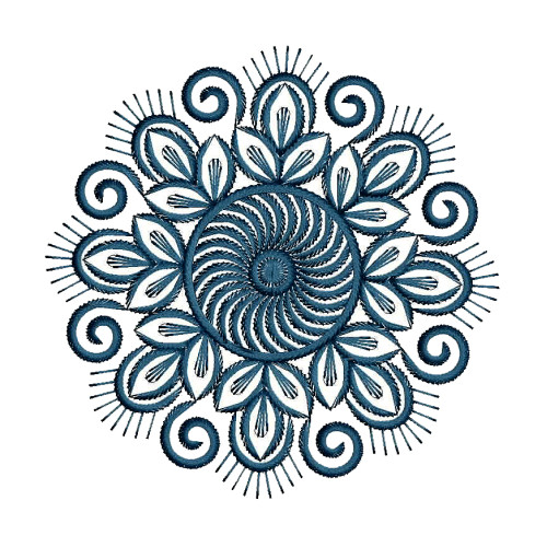 Round Butta Embroidery Design 25770