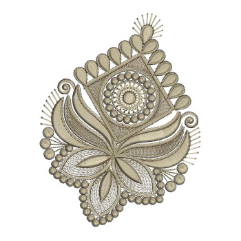 Small Circle Applique Machine Embroidery Design 25792