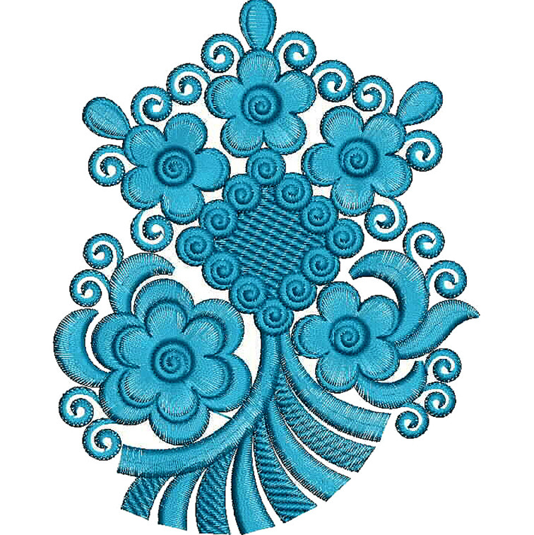 Vintage Applique In Embroidery 25815