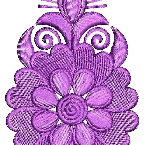 Layered Applique Embroidery Design 25824