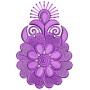 Layered Applique Embroidery Design 25824