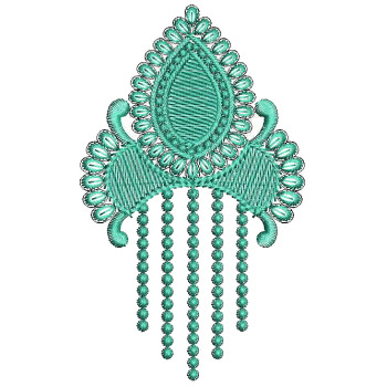 Embroidery Applique Design For Purse 25836