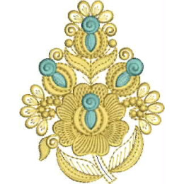 French Pattern Embroidery Applique 25841