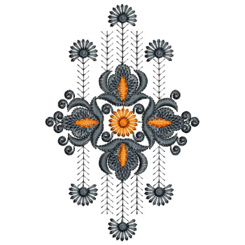 Applique Embroidery Design 25842