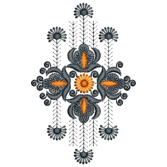 Applique Embroidery Design 25842