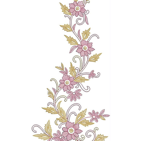 Applique Embroidery Design DST 25911