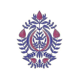 Double Cording Patch Applique Embroidery Design