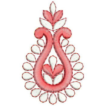 3.30 x 2 Inch Applique Embroidery Design