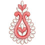 3.30 x 2 Inch Applique Embroidery Design