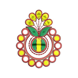 Applique Embroidery Design 30019