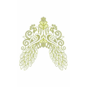 Applique Embroidery Design DST 25914