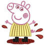 Peppa Pig Embroidery Design