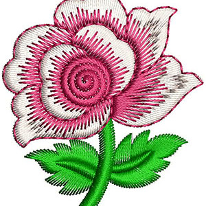 Summer Flowers Patch Embroidery Design 30163