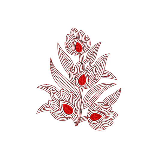 Applique Embroidery Design 30241