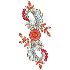 Applique Embroidery Design 30355