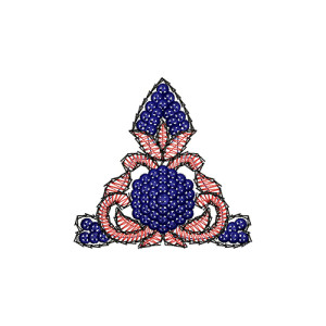 Applique Embroidery Design 30411