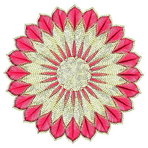 Applique Embroidery Design 30416