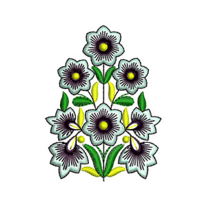 Applique Embroidery Design 30460