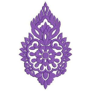 Fashionable Scarves Embroidery Design