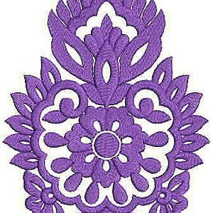 Fashionable Scarves Embroidery Design