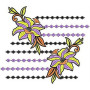Table Clothing Embroidery Design