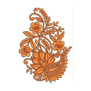 Embroidery Design | African Kaftan Dress