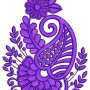 Cotton Dresses Floral Embroidery Design