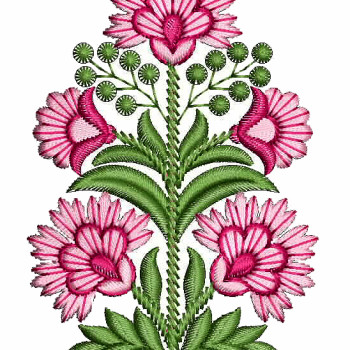 Embroidery Flower Pattern