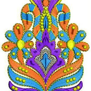 Tapestry Shoulder Bag Embroidery Design