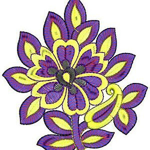 Leather Purse Hand Bag Embroidery Design