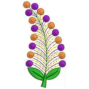 African Folklore Embroidery Applique Design