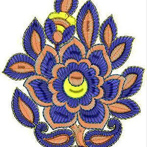 Mexican Clothing Embroidery Applique Design