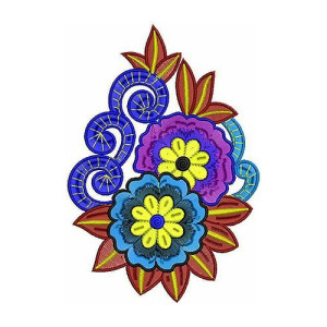 Renaissance Pattern Applique Embroidery Design