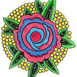 Bohemia Handmade Style Embroidery Design