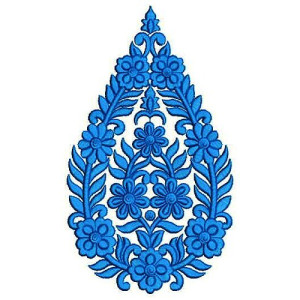 Flower Embroidery Designs For Blouse 4370