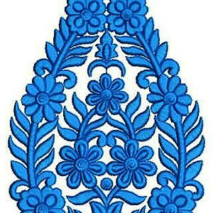 Flower Embroidery Designs For Blouse 4370