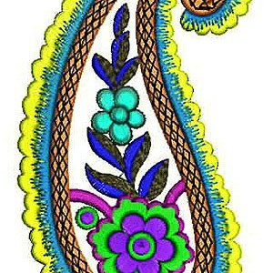 Ladylike Embroidery Applique Design