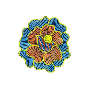 Fashion Jeans Embroidery Design