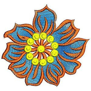 Latest Thailand Fashion Designer Clothing Embroidery Design