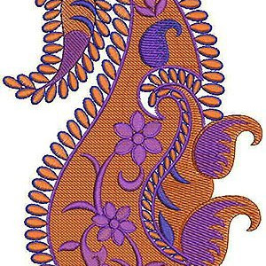 2014 September Style Skirt Embroidery Design