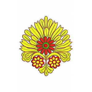 Boho Hoffman Dress Embroidery Design