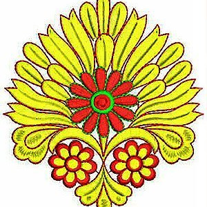 Boho Hoffman Dress Embroidery Design